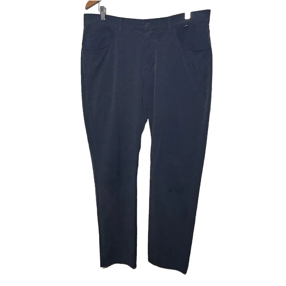 Travis Mathew Pants Men's Performance Golf Blue Sporty Comfy Casual Athletic 36